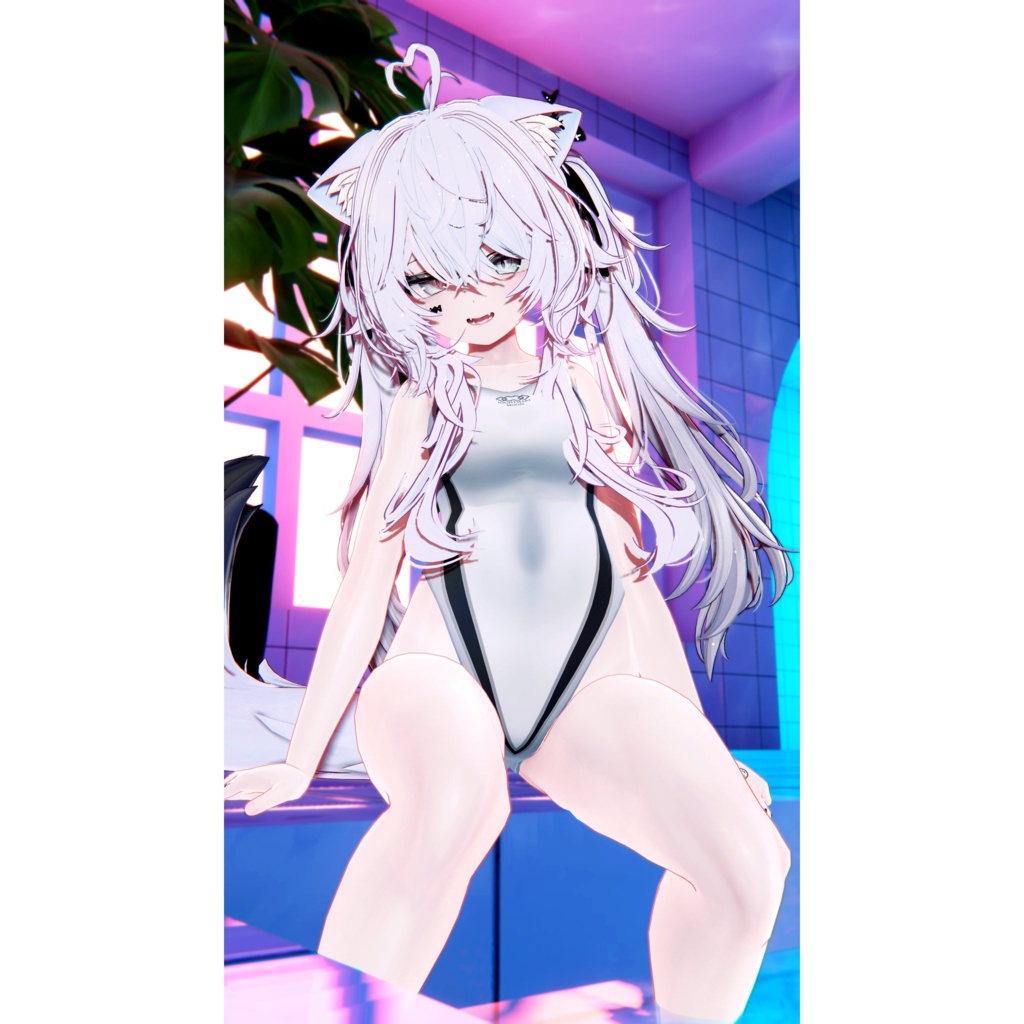 9Avatar『めくれる競泳水着 / Turn Over swimsuit』