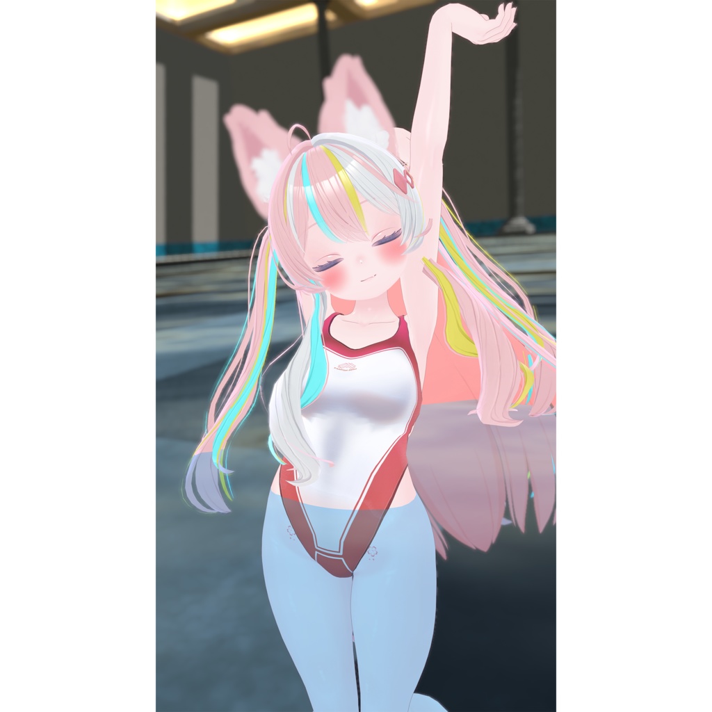 9Avatar『めくれる競泳水着 / Turn Over swimsuit』