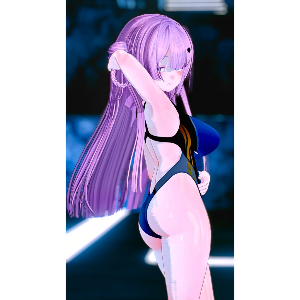 9Avatar『めくれる競泳水着 / Turn Over swimsuit』