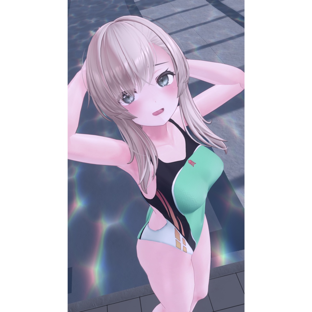 9Avatar『めくれる競泳水着 / Turn Over swimsuit』