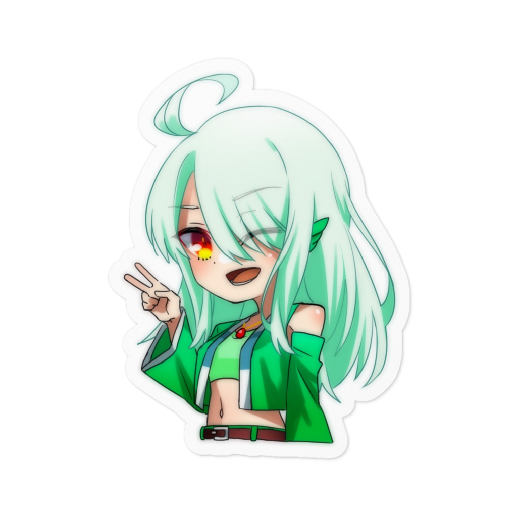 ステッカー【 HayaTikaze 】⑥ピース!