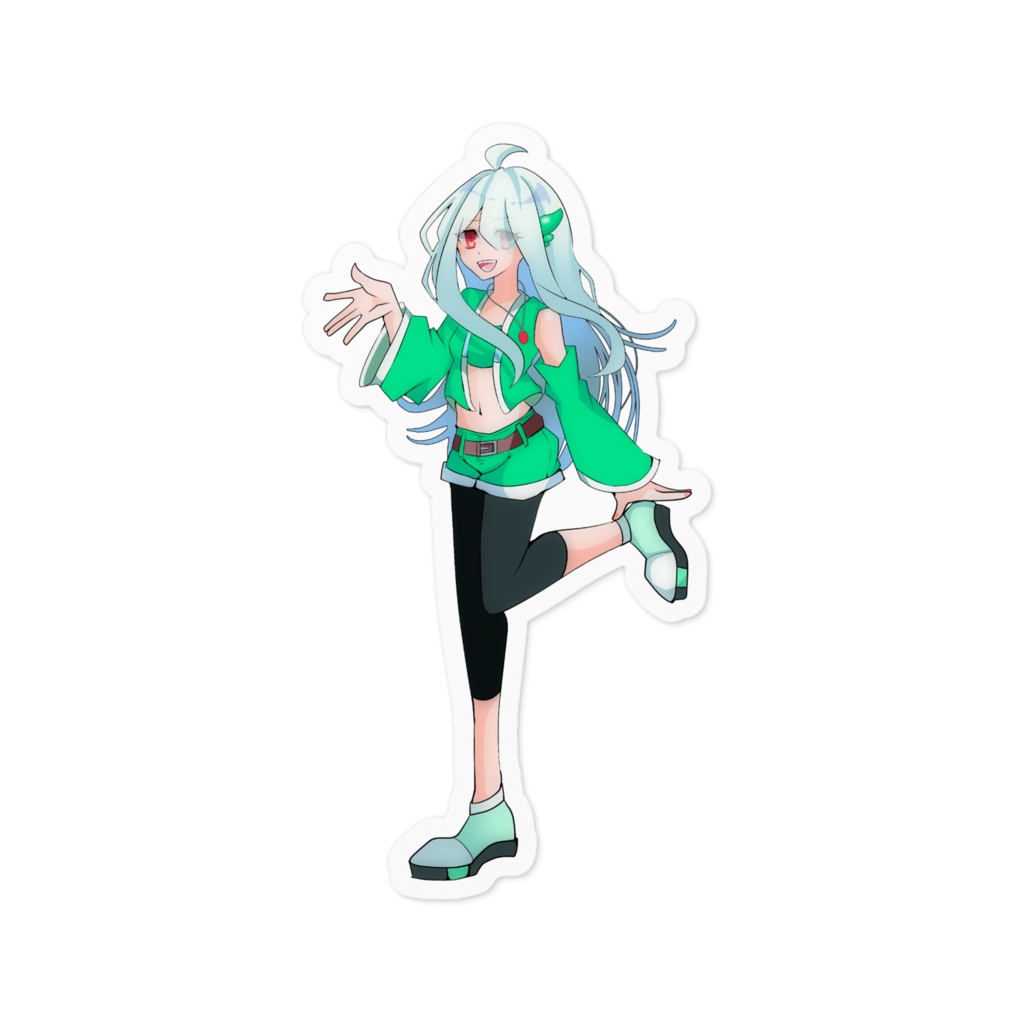 ステッカー【 HayaTikaze 】⑪Hello!