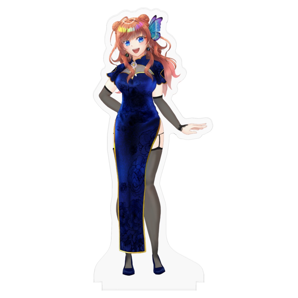 【瑠璃月みゆ】チャイナ衣装アクリルスタンド