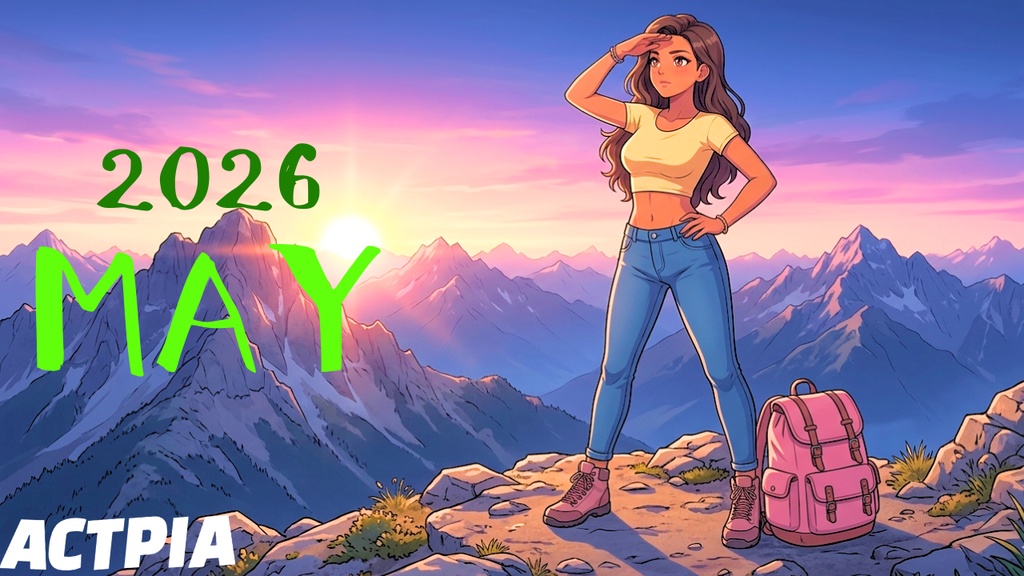 ACTPIA Team Official Calendar WallPaper: 2026 May
