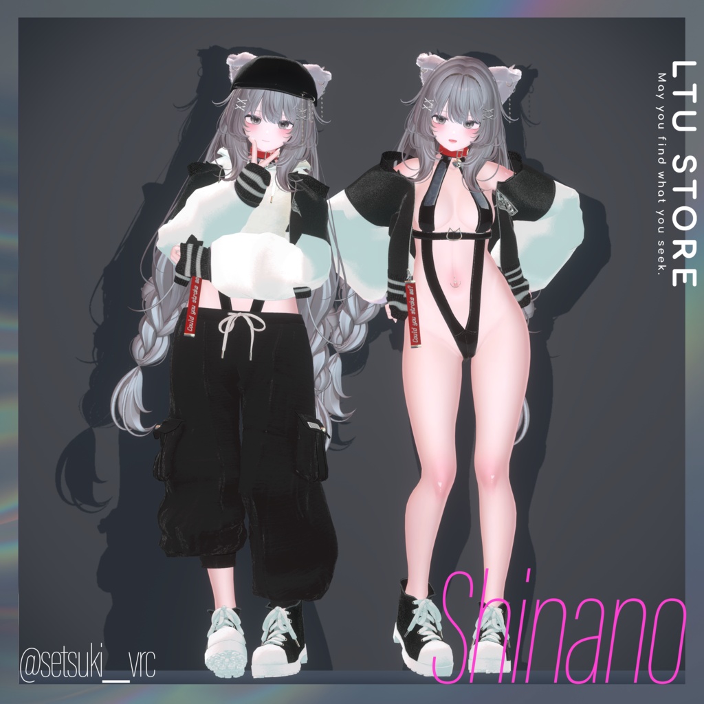 【ASMRギミック入り/12アバター対応】CatTamer🐈‍⬛ [#LTUSTORE] 缩略图 9