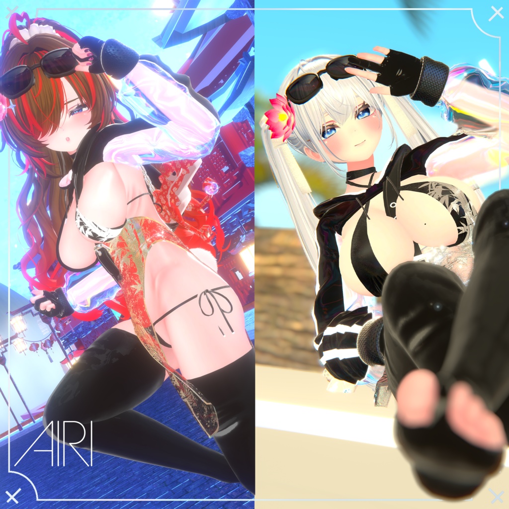 【ギミック入り/10+アバター対応】QipaoBikini!-チーパオビキニ!-🐉[#LTUSTORE] 缩略图 11