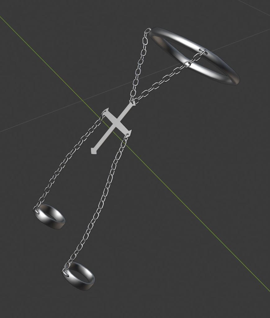 Cross Hand Chain