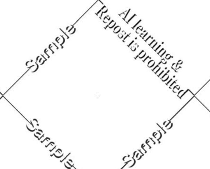 再更新:サンプル透かし(転載、AI生成禁止、ウォーターマーク、ロゴ)三種。成人向け使用可、ネコチャン