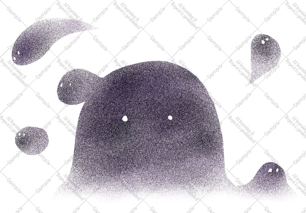 web、動画素材用ゆるホラーセット(あまり怖くない)