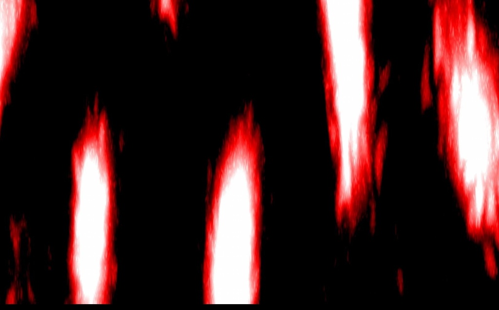 ホラーっぽい動画。ろうそくのようなイメージ（ループ）４ｋ