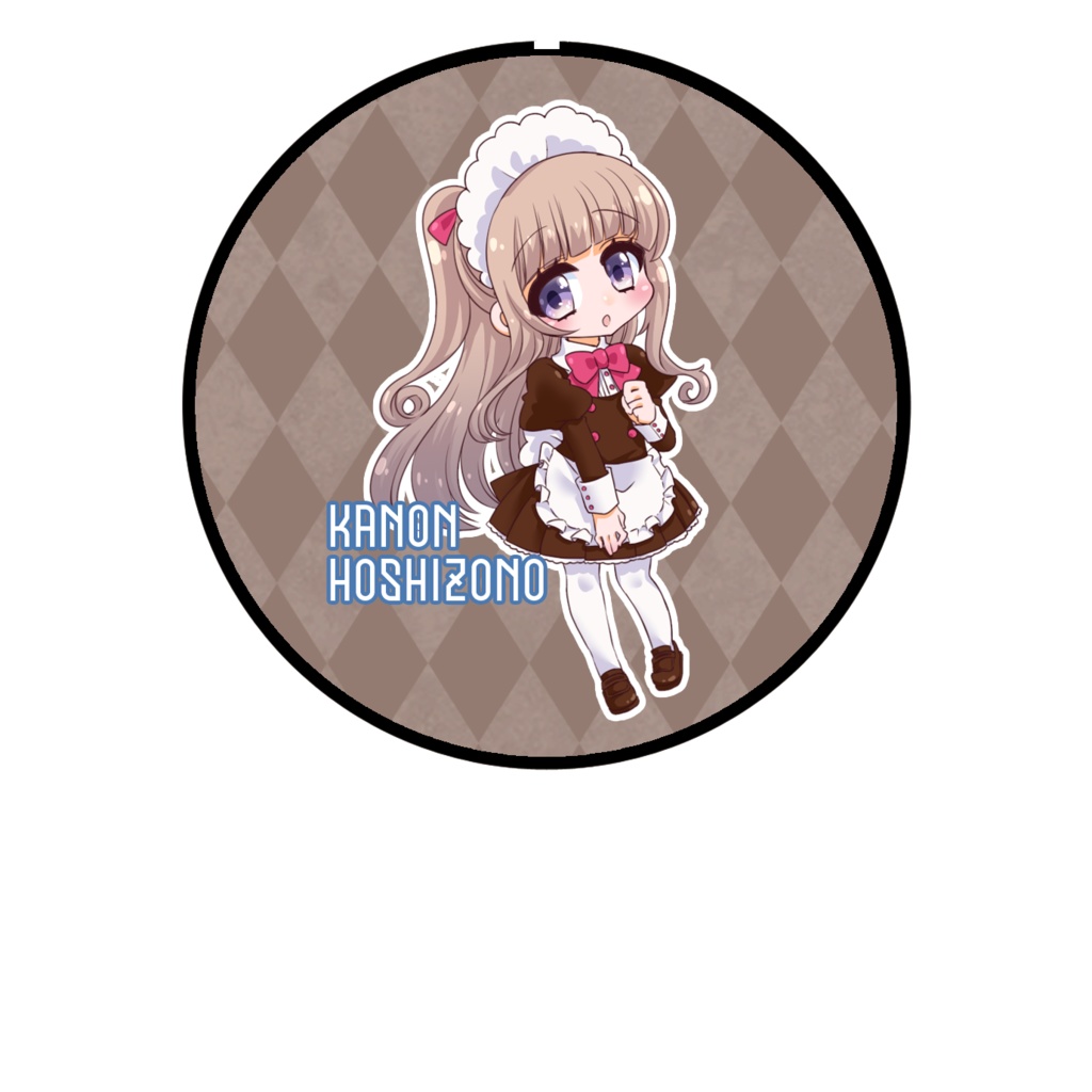 【2020/03/07, 03/15 Vtuberラウンジ】缶バッジ