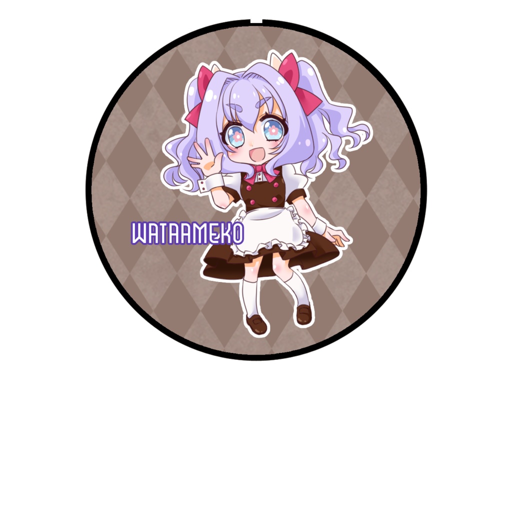 【2020/03/07, 03/15 Vtuberラウンジ】缶バッジ