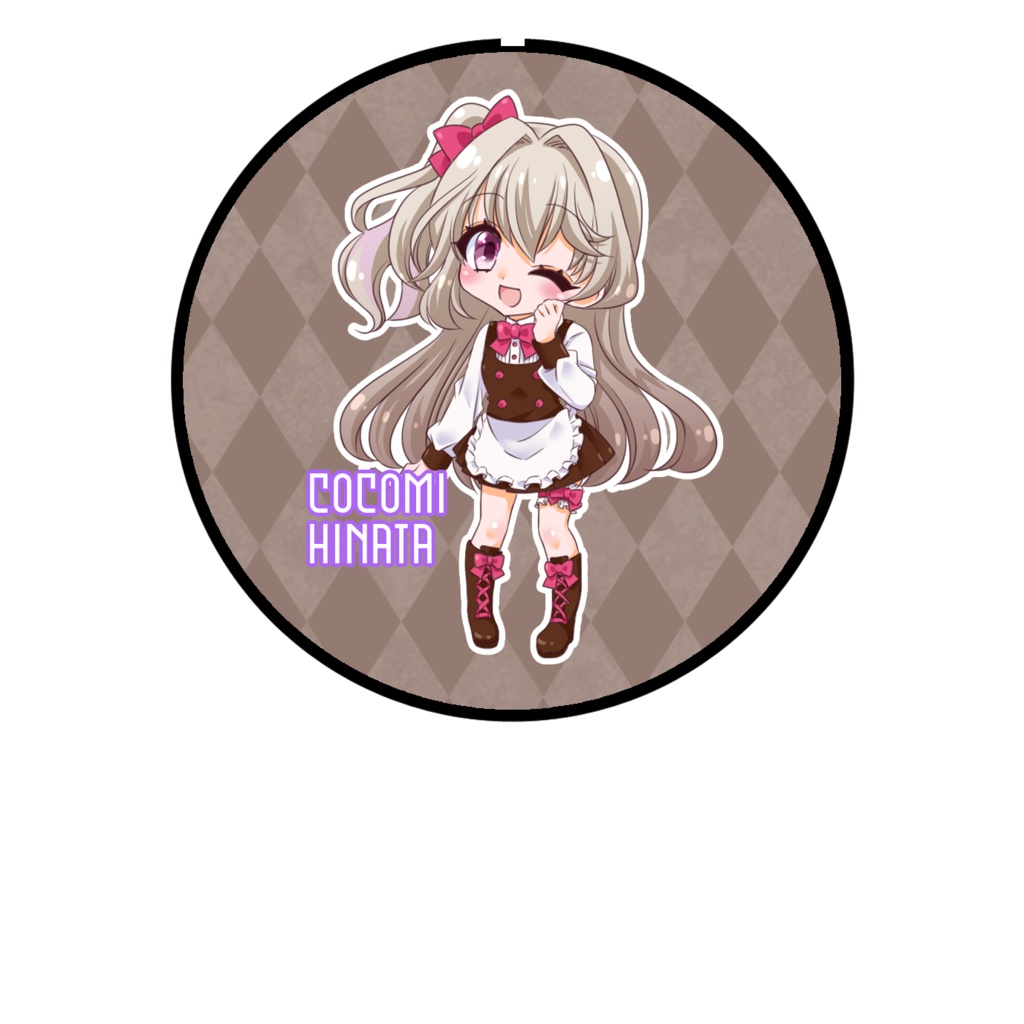 【2020/03/20, 03/22 Vtuberラウンジ】缶バッジ