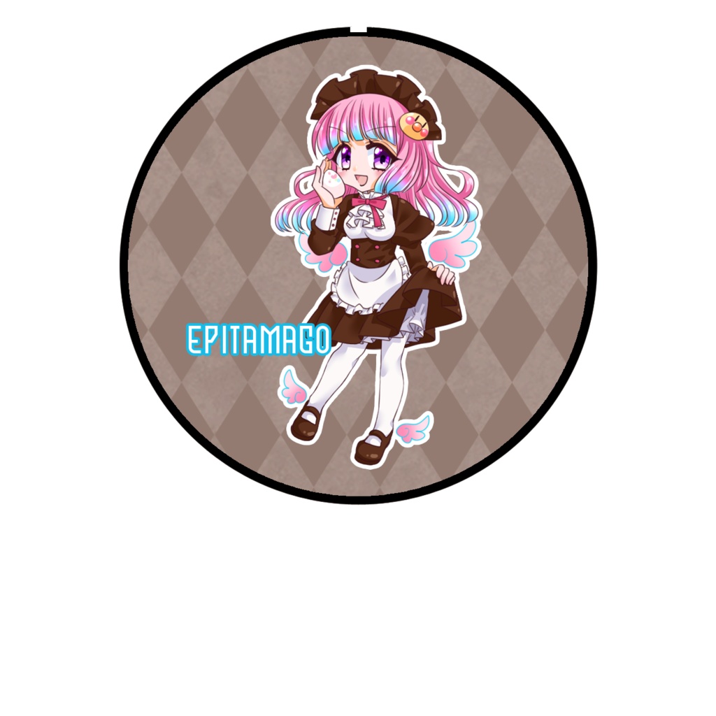 【2020/03/20, 03/22 Vtuberラウンジ】缶バッジ