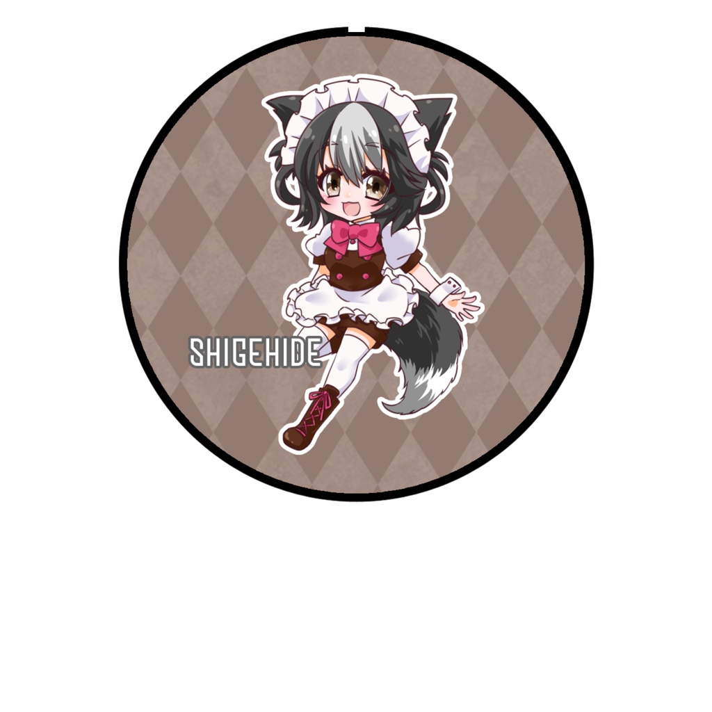 【2020/03/28, 04/04, 04/05 Vtuberラウンジ】缶バッジ