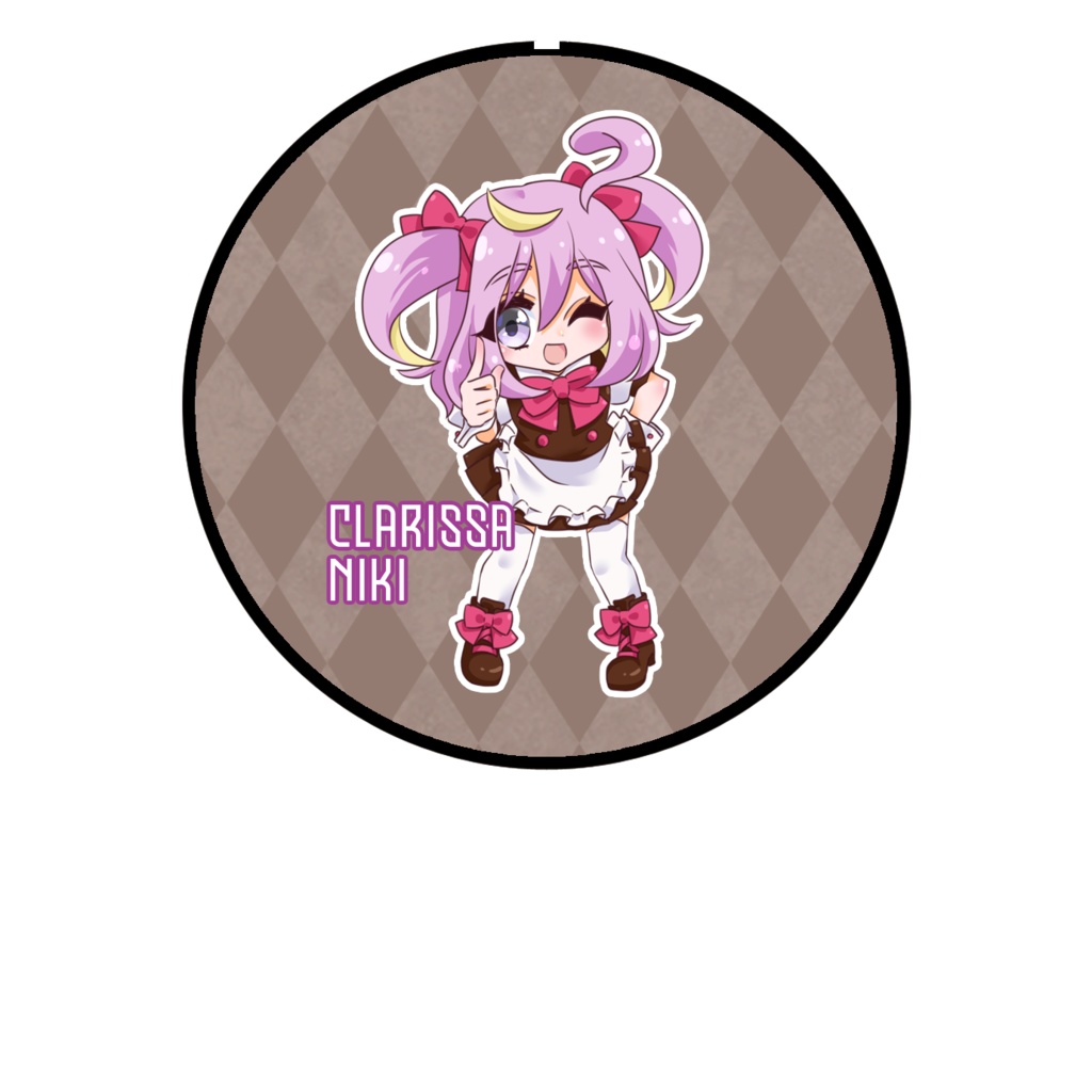 【2020/03/28, 04/04, 04/05 Vtuberラウンジ】缶バッジ