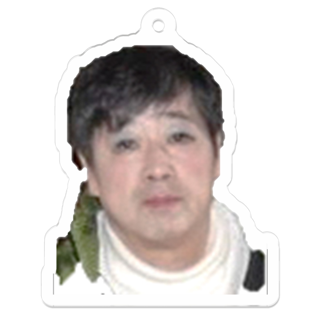 TOMOKOアクリルキーホルダー - 50 x 50 (mm)