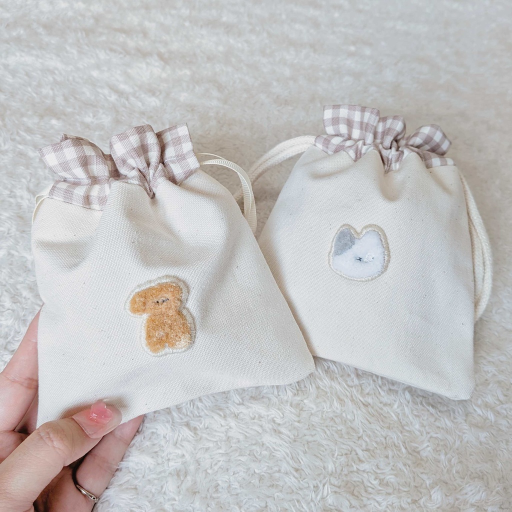 〓 ゲゲ郎 刺繍 ポーチ 👁️🗨️´-