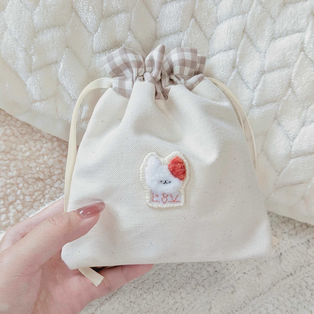 🃏 ヒソカ 刺繍 ポーチ ❤️