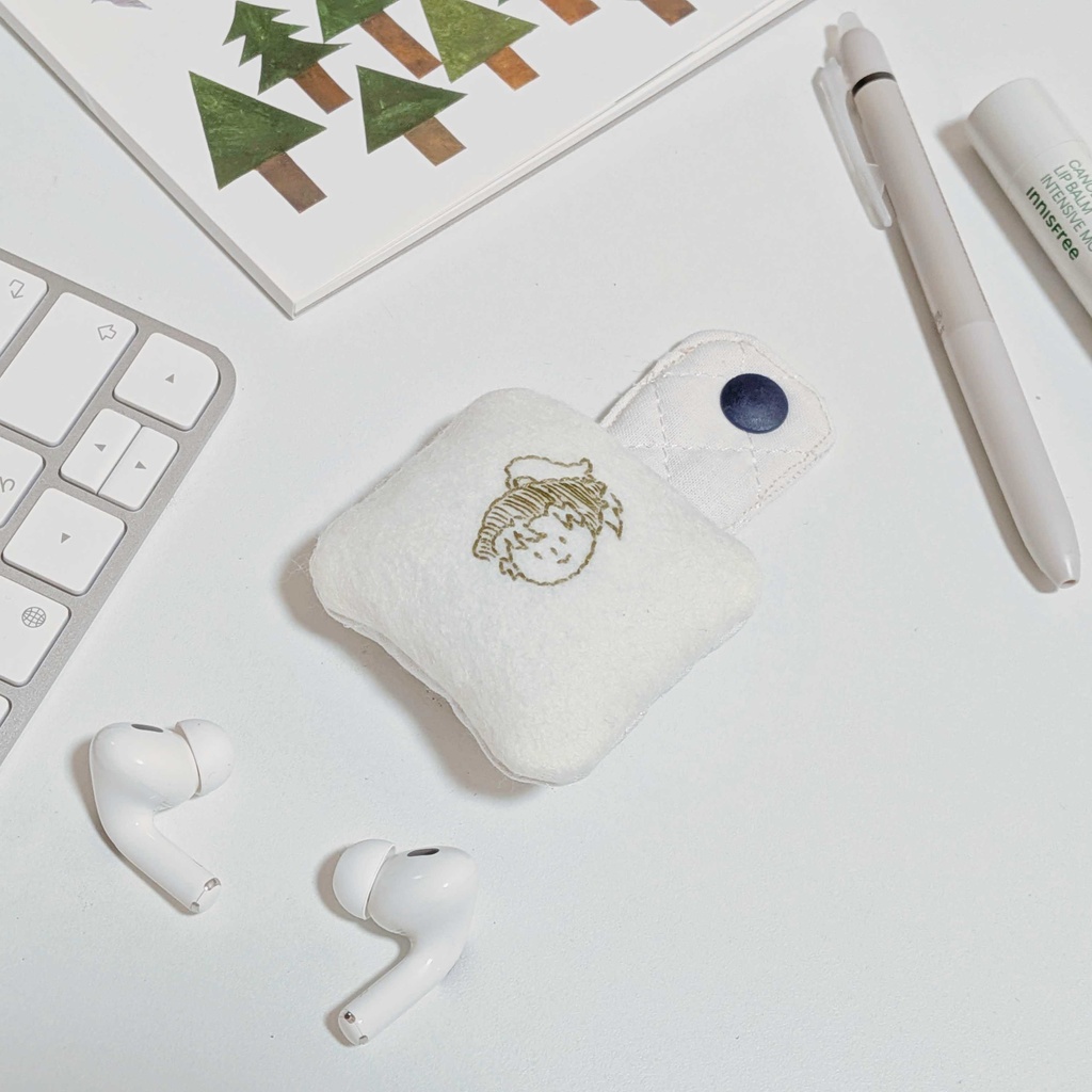 🍃 善法寺伊作 刺繍 コードホルダー 💚