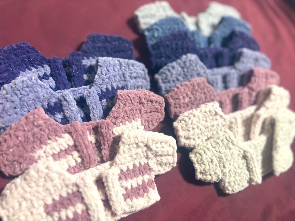 【20cm】もこもこルームウェア【ショートカーディガン】