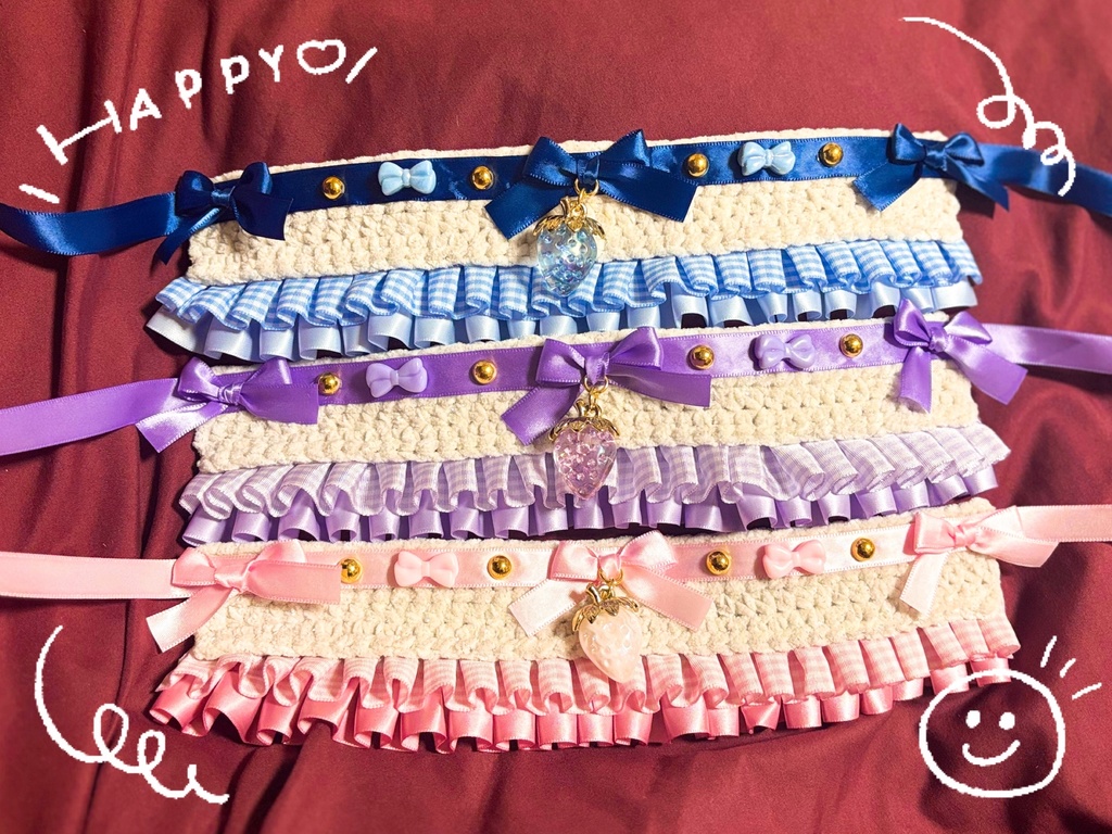 推しカラー🎀ケープ(20cm)