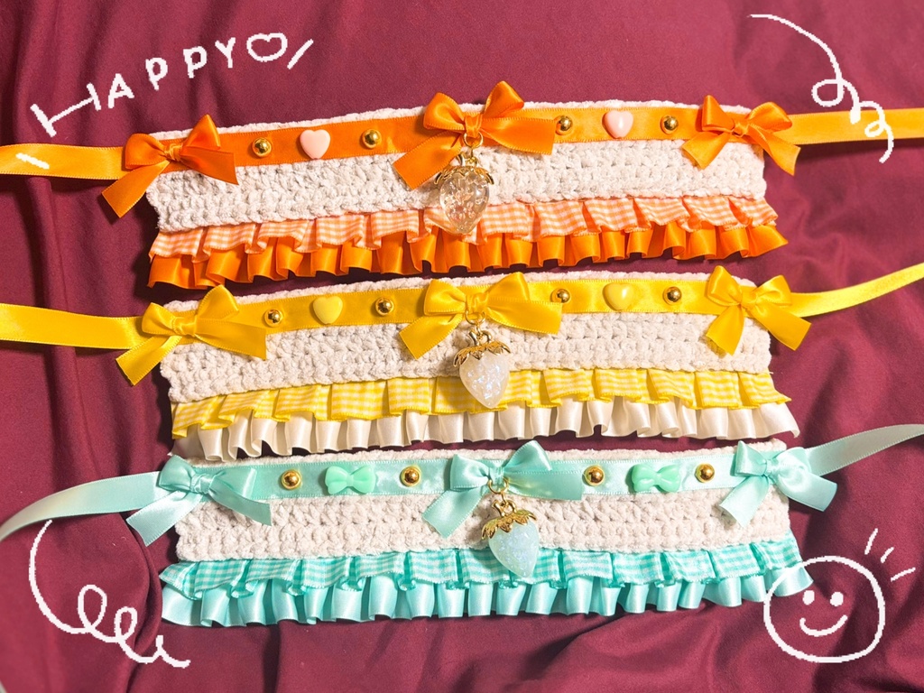 推しカラー🎀ケープ(20cm)