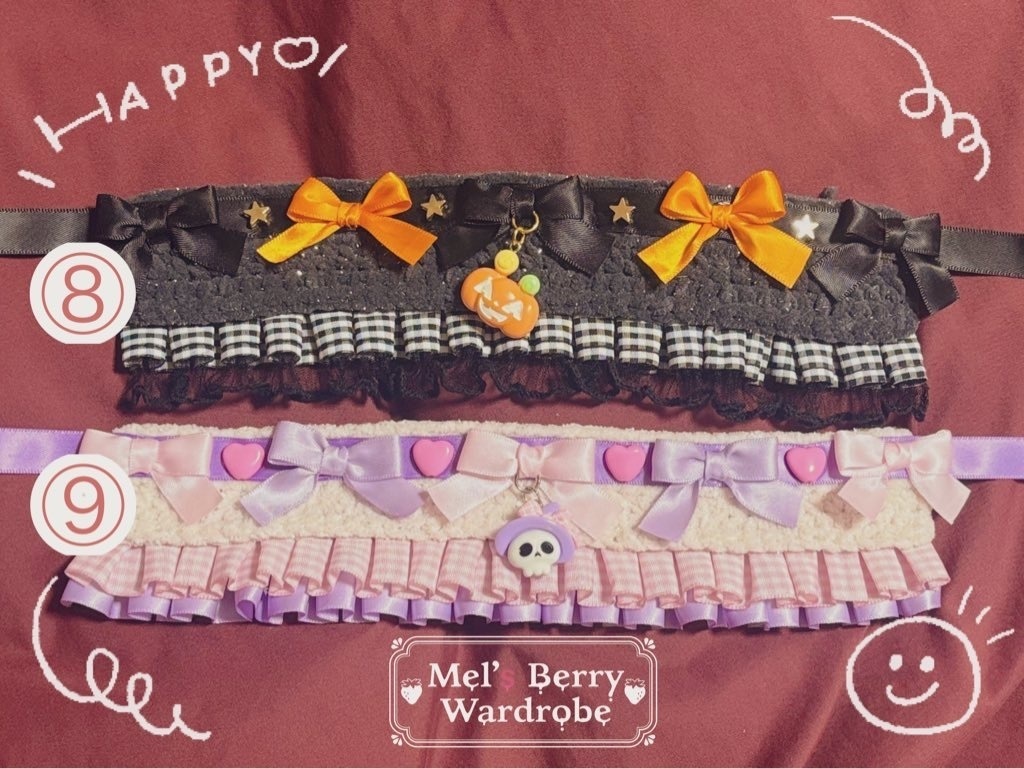 ポップ系ハロウィンケープ🎃🦇🕸