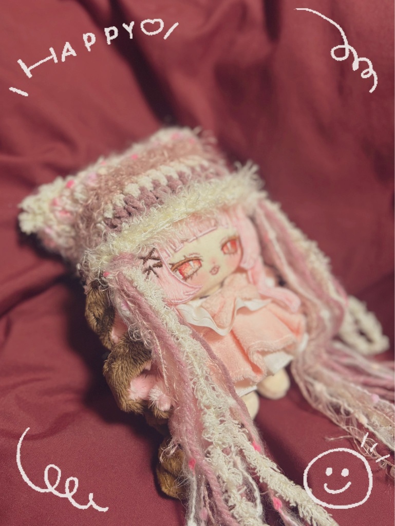 【10ｃｍ】Y2K風ねこみみニット帽