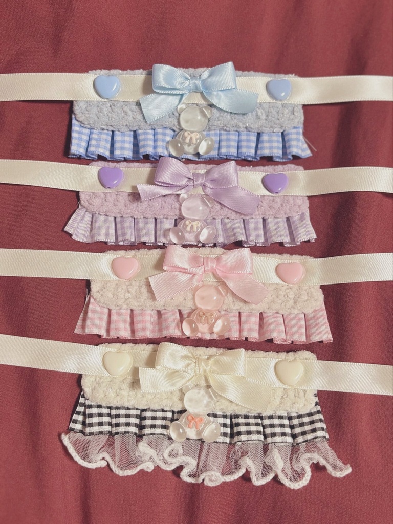 【ちまこサイズ】推しカラーくまさんケープ🧸