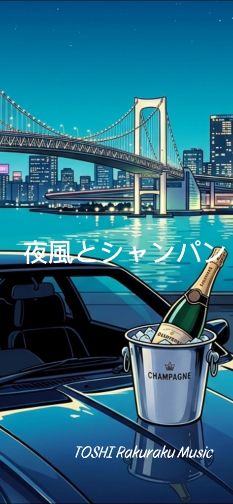 夜風とシャンパン