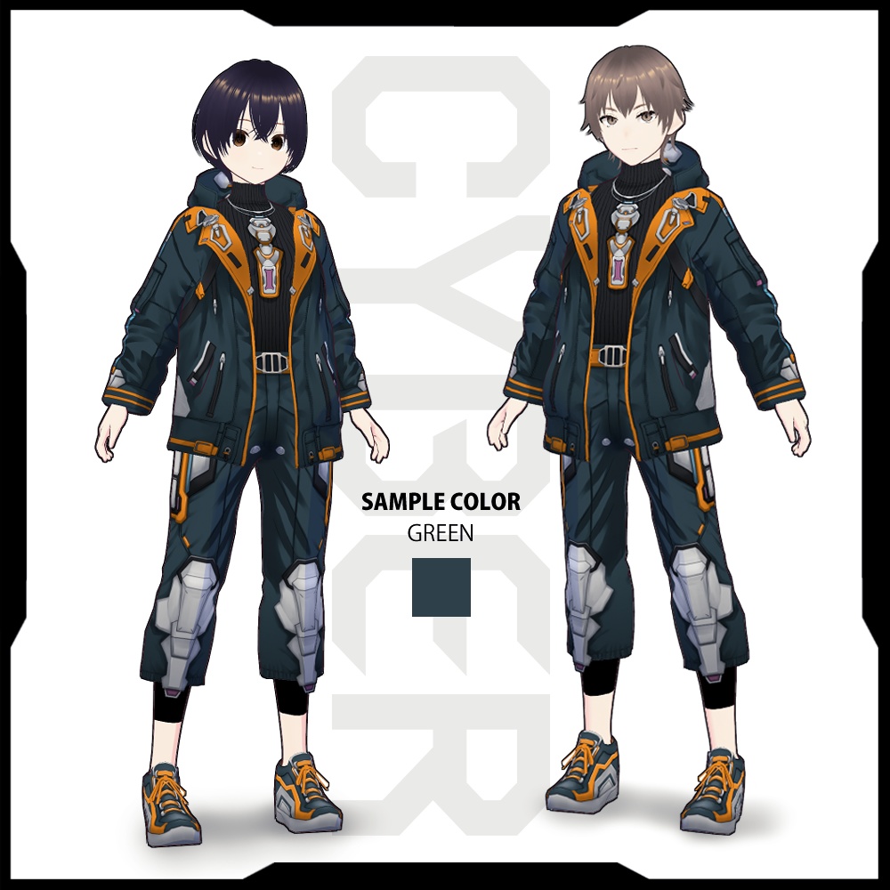【VRoid】CYBER/WEAR ver.1.0