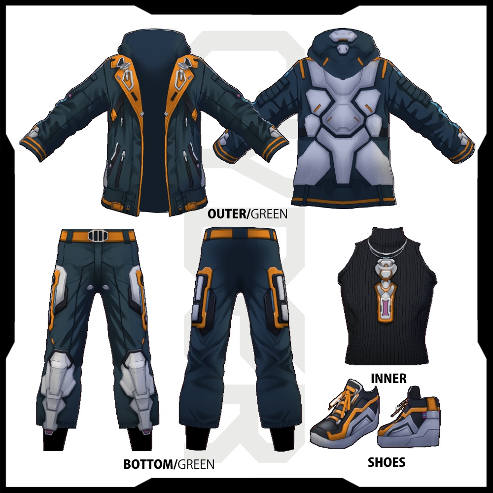 【VRoid】CYBER/WEAR ver.1.0