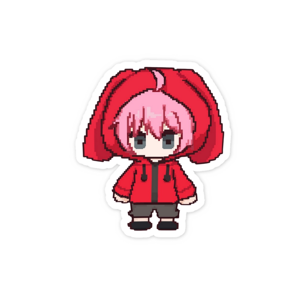 【ステッカー】ドット絵ショータステッカーステッカー