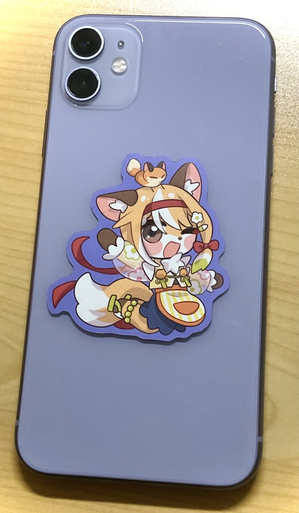 ヘキサニモみるステッカーセット💛💜🩷