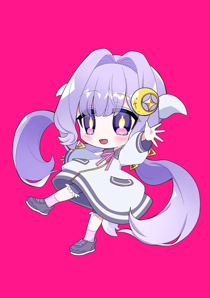 ヘキサニモみるステッカーセット💛💜🩷