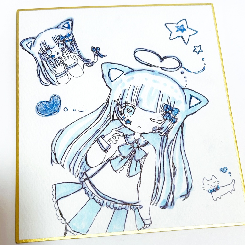 ミニ色紙『 1 』
