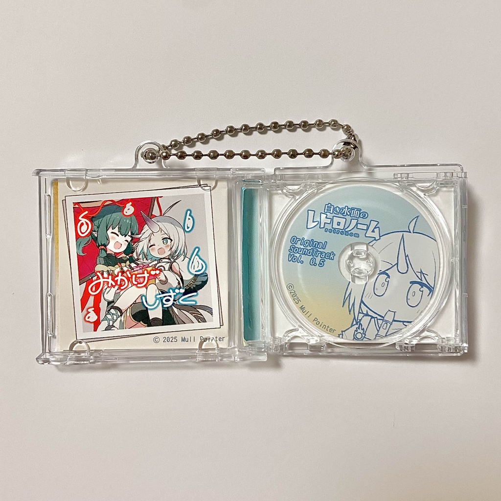 ミニCD型キーホルダー「シズク&ミカゲ」