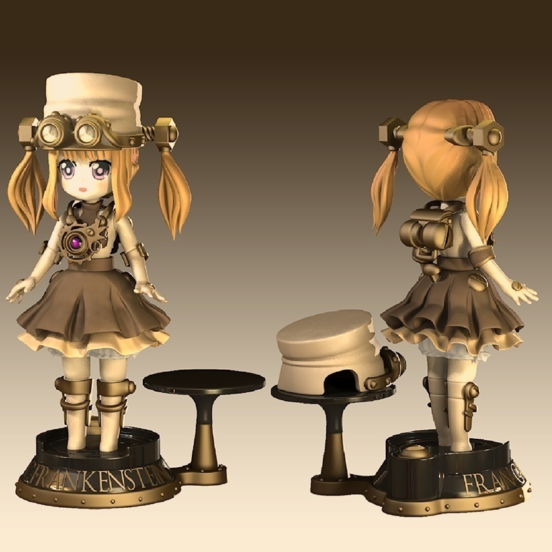 フランシィ&フランディ 3Dプリンタ出力品組み立てキット