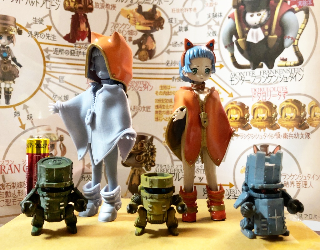 ゴーレム使いのナラク 3Dプリンタ出力品組み立てキット