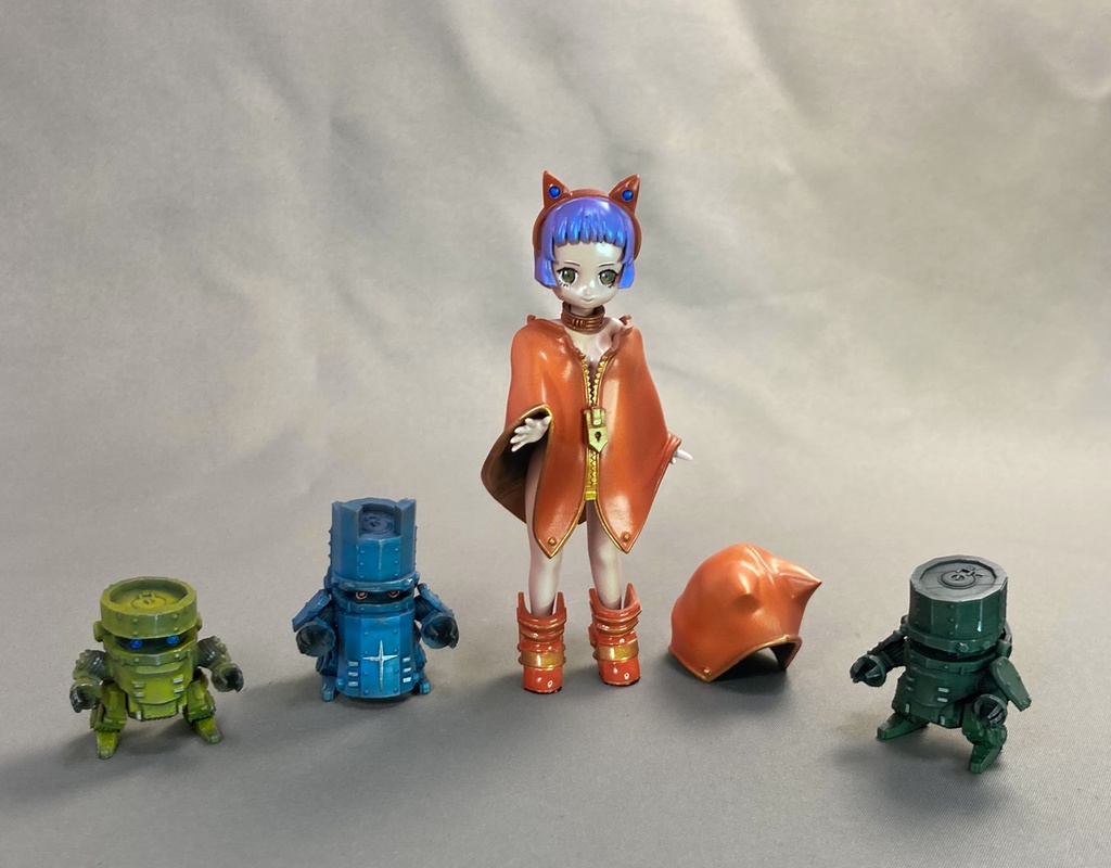 ゴーレム使いのナラク 3Dプリンタ出力品組み立てキット