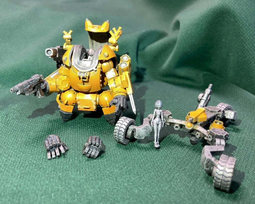 陸戦兵器ウーパートルーパー 3Dプリンタ出力品組み立てキット