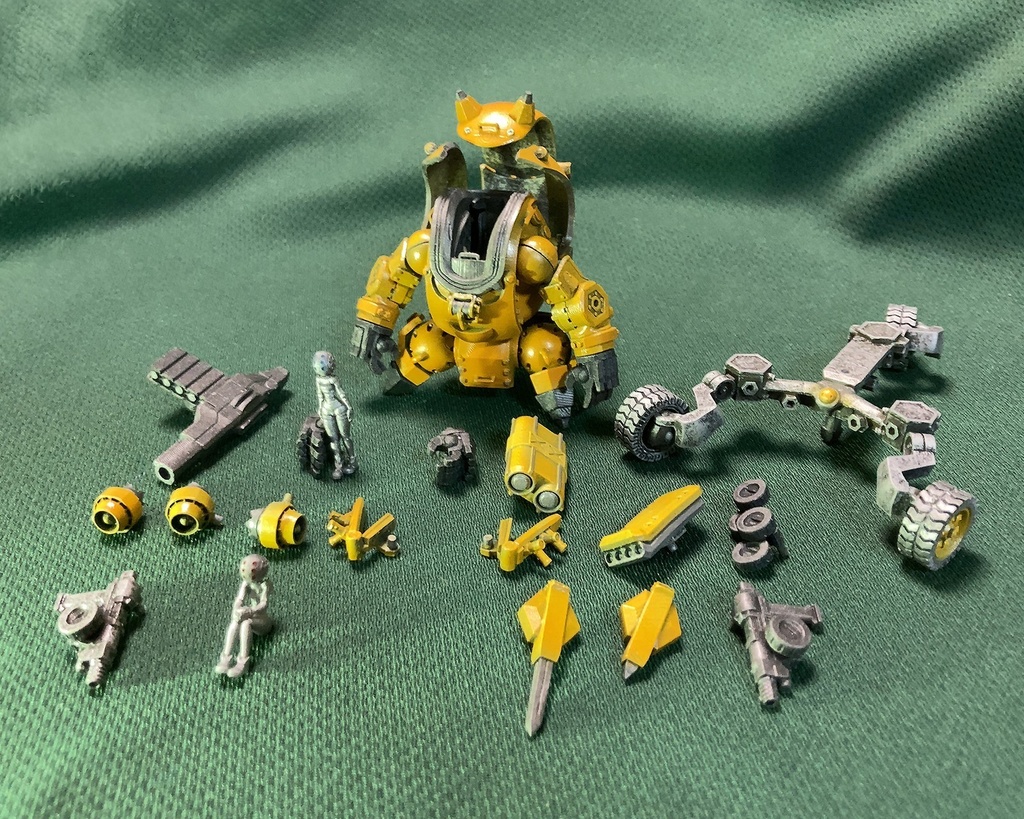 陸戦兵器ウーパートルーパー 3Dプリンタ出力品組み立てキット