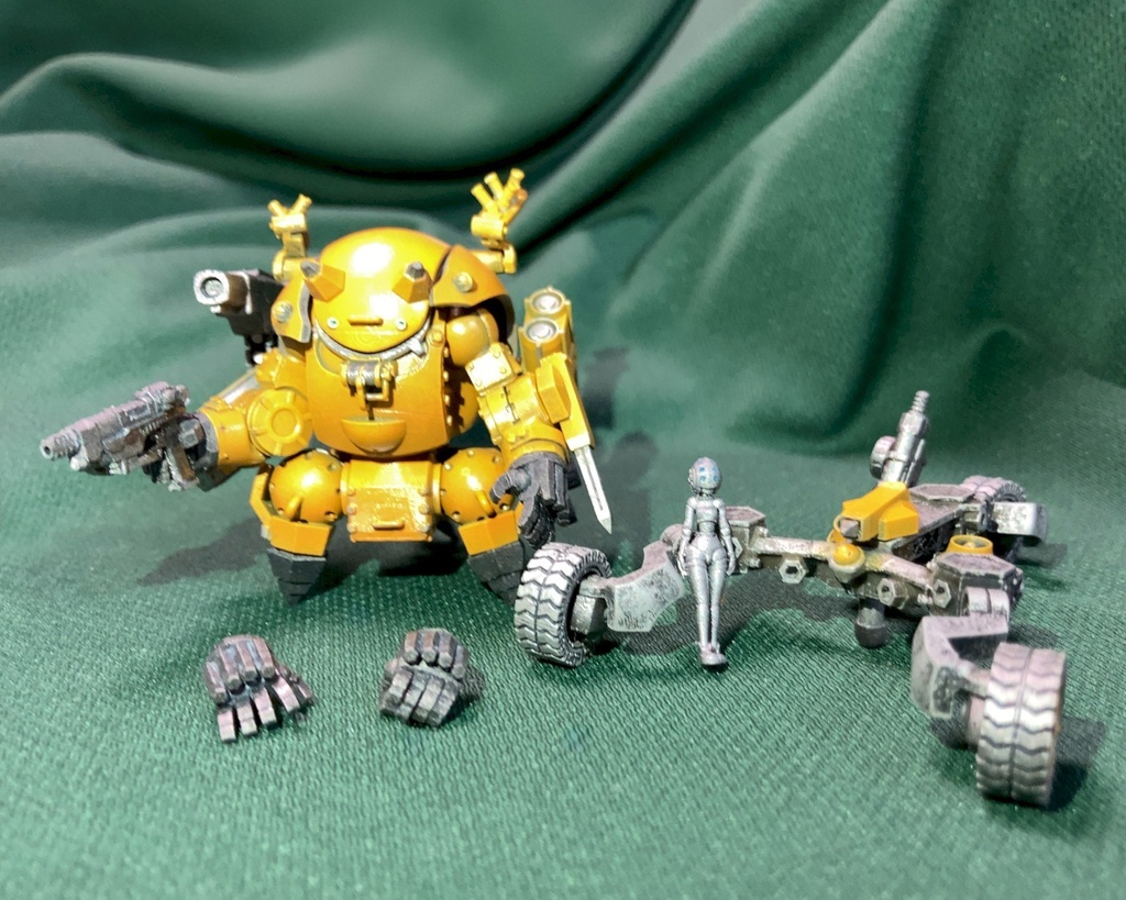 陸戦兵器ウーパートルーパー 3Dプリンタ出力品組み立てキット