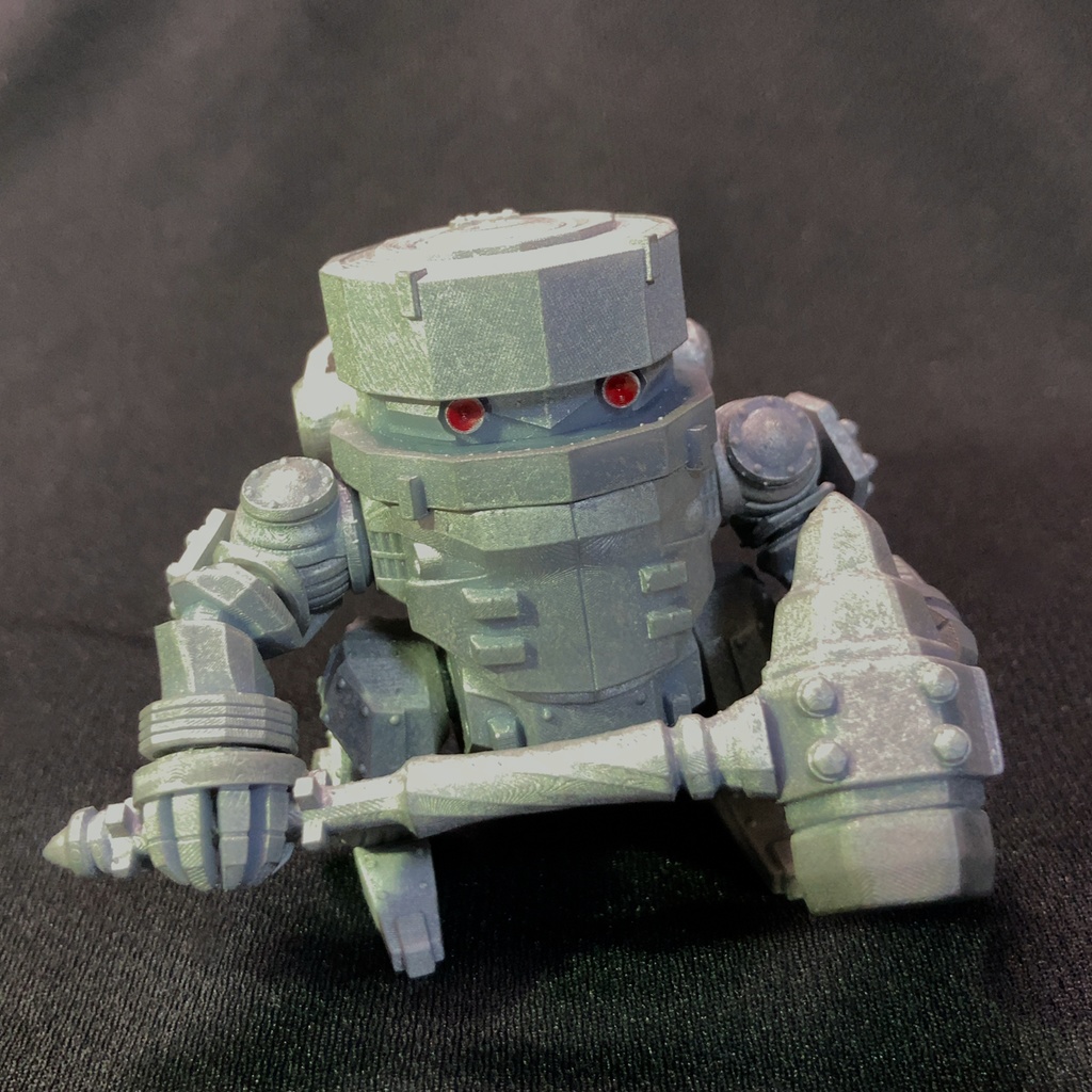 ゴーレム鎧機人 A型 3Dプリンタ出力品組み立てキット