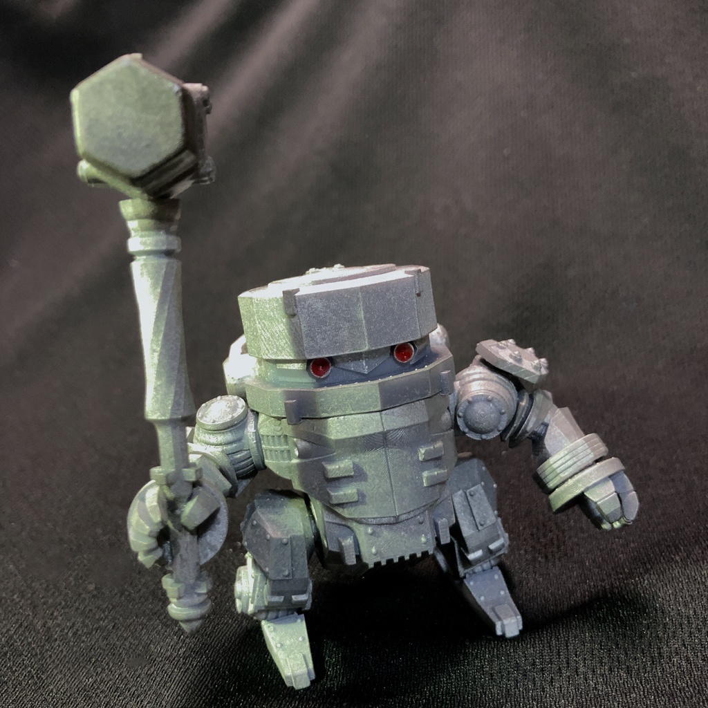 ゴーレム鎧機人 A型 3Dプリンタ出力品組み立てキット