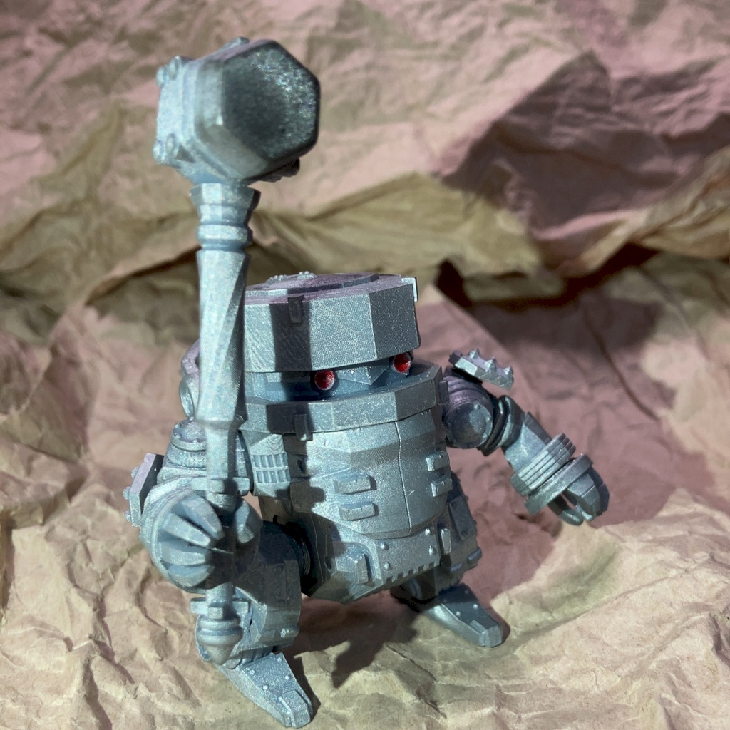 ゴーレム鎧機人 A型 3Dプリンタ出力品組み立てキット