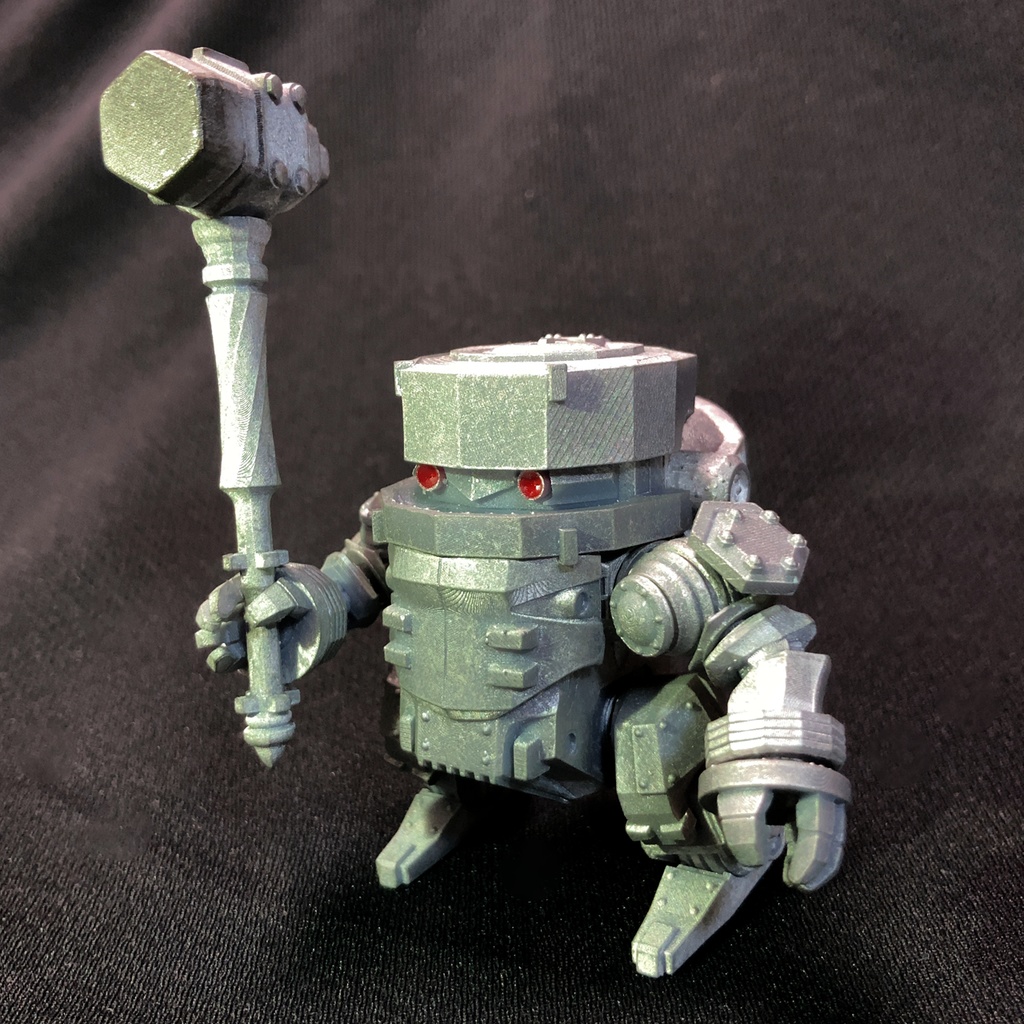 ゴーレム鎧機人 A型 3Dプリンタ出力品組み立てキット