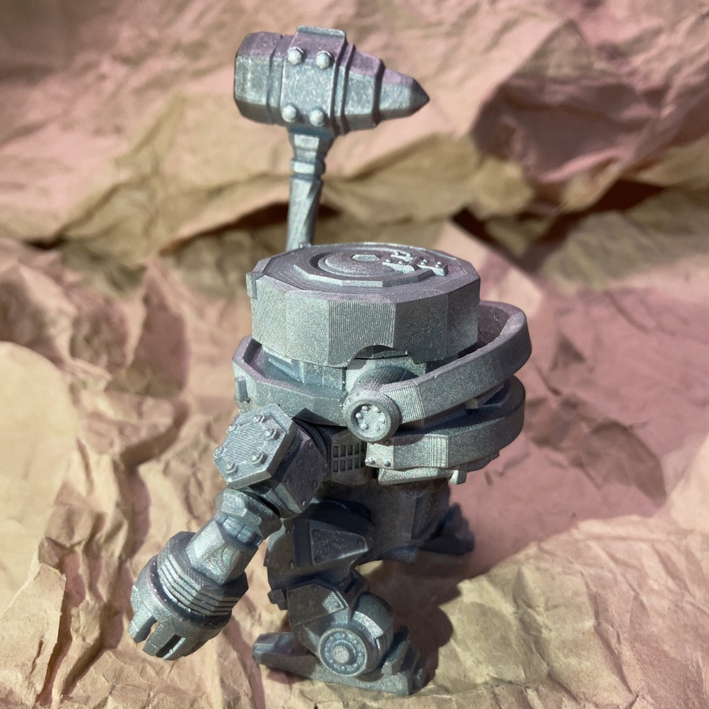 ゴーレム鎧機人 A型 3Dプリンタ出力品組み立てキット