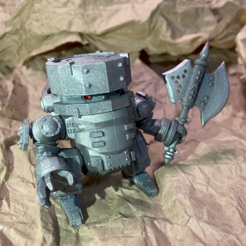 ゴーレム鎧機人 B型 3Dプリンタ出力品組み立てキット